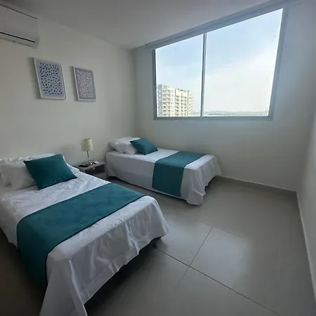 Apartamento Nuevo Apto A 2 Cuadras De Playa Azul Ideal Para Descansar A 10 Minutos De La Muralla