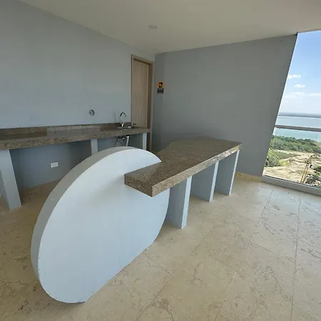 Apartamento Nuevo Apto A 2 Cuadras De Playa Azul Ideal Para Descansar A 10 Minutos De La Muralla *