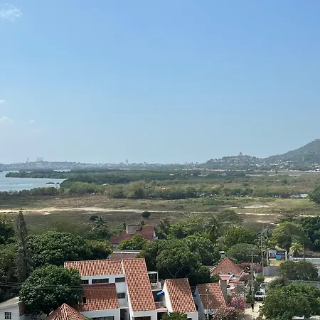 Nuevo Apto A 2 Cuadras De Playa Azul Ideal Para Descansar A 10 Minutos De La Muralla Cartagena