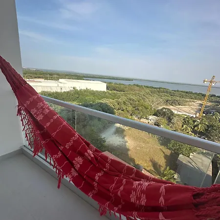 Nuevo Apto A 2 Cuadras De Playa Azul Ideal Para Descansar A 10 Minutos De La Muralla