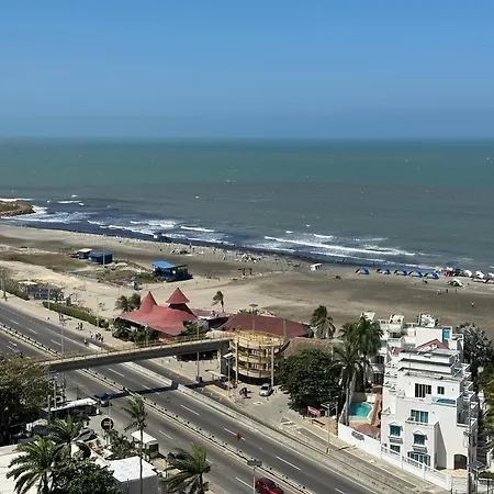 Nuevo Apto A 2 Cuadras De Playa Azul Ideal Para Descansar A 10 Minutos De La Muralla Apartamento Cartagena