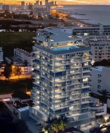 Nuevo Apto A 2 Cuadras De Playa Azul Ideal Para Descansar A 10 Minutos De La Muralla * Cartagena