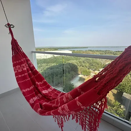 Apartamento Nuevo Apto A 2 Cuadras De Playa Azul Ideal Para Descansar A 10 Minutos De La Muralla Cartagena
